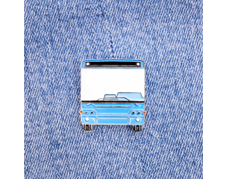 Значок "5292", голубой