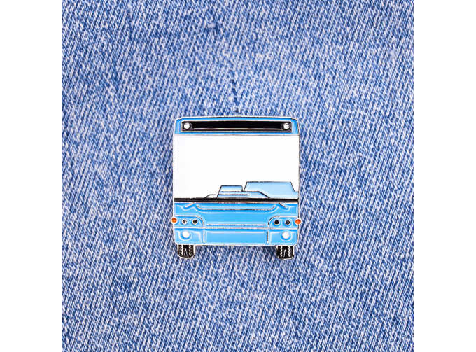 Значок "5292", голубой