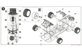 Сборная модель NISSAN Cedric V20E Gran Turismo (Y31)