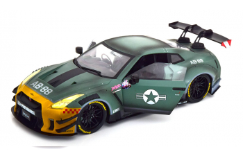 NISSAN GT-R (R35) Liberty Walk Body Kit, camouflage