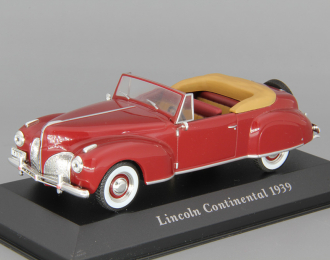 LINCOLN Continental Cabriolet, Etats-Unis (1940), dark red