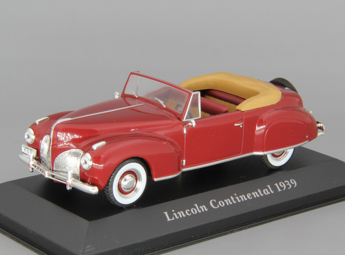 LINCOLN Continental Cabriolet, Etats-Unis (1940), dark red