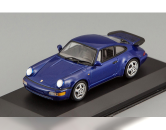 Porsche 911 Turbo 1990 (blue met.)