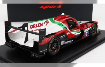 ORECA Gibson 07 Gk428 4.2l V8 Team Prema Orlen №9 2nd Lmp2 Class 24h Le Mans (2022) R.Kubica - L.deletraz - L.colombo - Con Vetrina - With Showcase, Red White Green