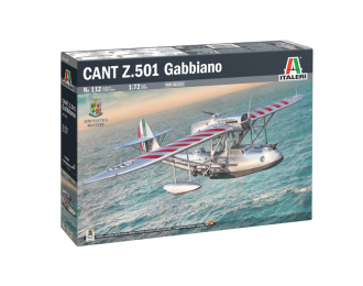 Сборная модель CANT Z.501 Gabbiano Idrovolante Airplane Military Aeronautica Militare