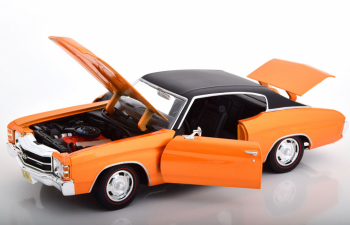 CHEVROLET Chevelle SS454 (1971), orange/black