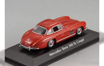 MERCEDES-BENZ 300 SL W198 I (1955), dark red