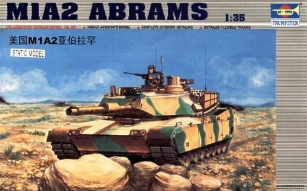 Сборная модель Американский ОБТ M1A2 Abrams