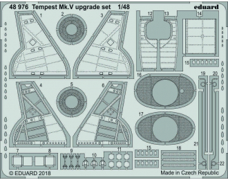 Фототравление для Tempest Mk. V набор улучшений