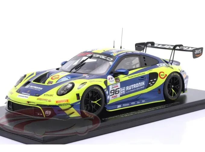 PORSCHE 911 (992) GT3 R #96 Rutronik Racing 2nd 24h Spa Sven Müller, Patric Niederhauser, Alessio Picariello (2025)