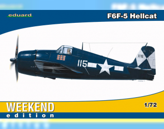 Сборная модель Американский палубный истребитель Grumman F6F-5 Hellcat