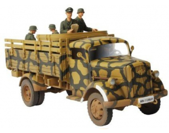 German 3 tons truck  with soldiers (Eastern Front 1943-1944)
