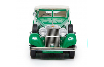 HISPANO SUIZA J12 Drophead-Coupé Fernandez Darrin open roof (1934), green