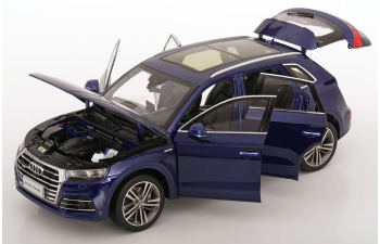 AUDI Q5L S-Line (2018), dark blue-metallic