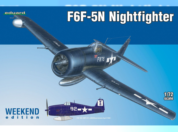 Сборная модель F6F-5N Nightfighter