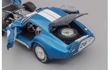 Cobra Shelby Daytona Cobra Coupe CSX 2601, blue / white