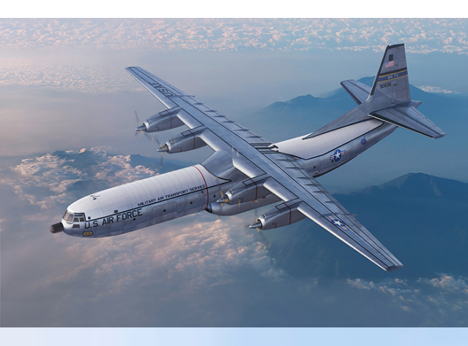 Сборная модель Самолет Douglas C-133B Cargomaster