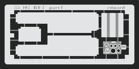 Фототравление Советский легкий колесно-гусеничный танк БТ-7