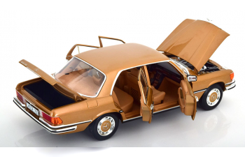 MERCEDES-BENZ 350 SE W116 (1973), gold metallic