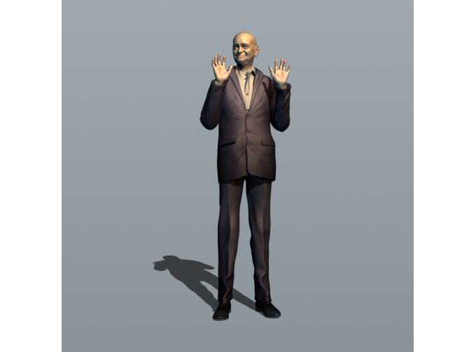 Фигурка Чинуша 4, окрашенная