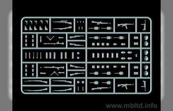 Сборная модель Оружие германской пехоты WWII