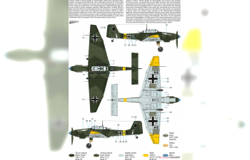 Сборная модель Junkers Ju 87D-3 Stuka ‘Stuka Experten’