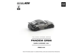 TOYOTA Pandem GR 86, dark chrome