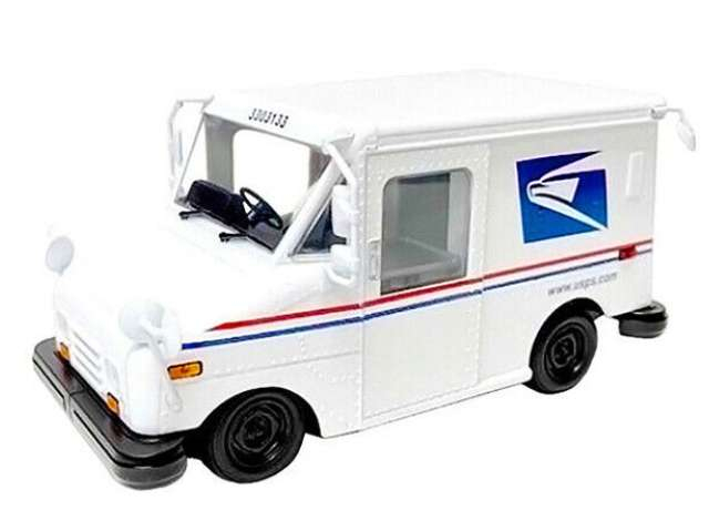 United States Postal Service, white / blue / red