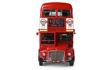 Сборная модель AEC ROUTEMASTER RM 857 London Bus L 69 8 B 20 H 37 5 in cm (1961), red