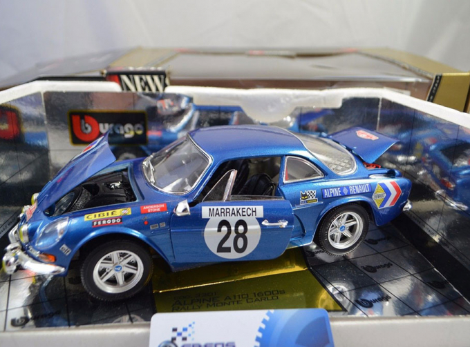 ALPINE A110 1600S Rally Monte Carlo (cod.3301) #28 (1971), blue