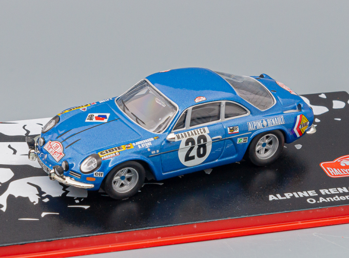 ALPINE Renault A110 de (1971) из серии Rallye Monte-Carlo