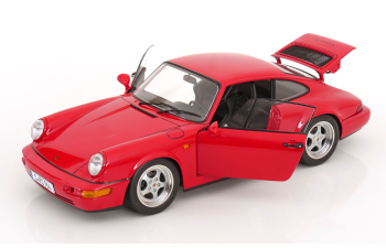 PORSCHE 911 (964) RS with Speedline Rims (1992), red