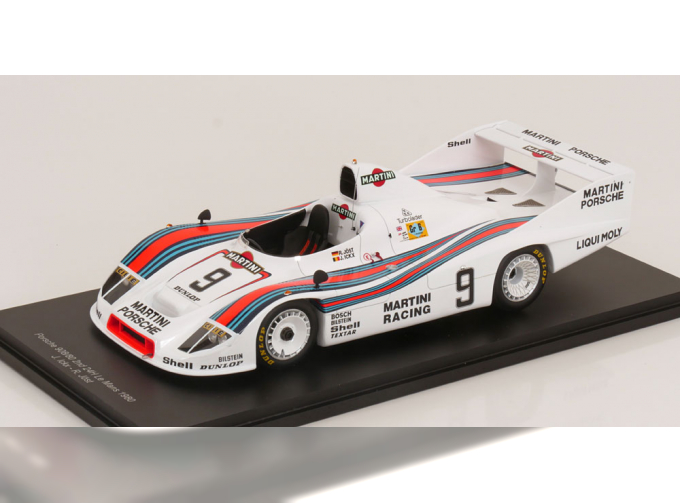 PORSCHE 908/80 No 9 24h Le Mans, Ickx/Joest (1980), Martini