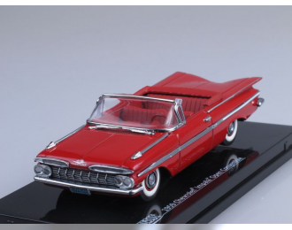 CHEVROLET Impala (1959), red