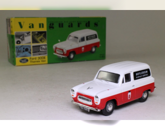 FORD 300E Thame Van, red / white