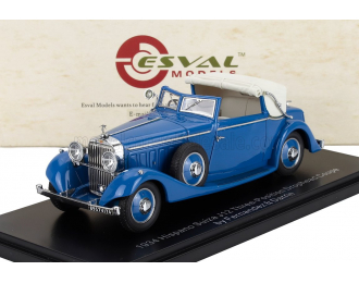 HISPANO SUIZA J12 Drophead Convertible Three-position Open By Fernandez & Darrin (1934), Blue White