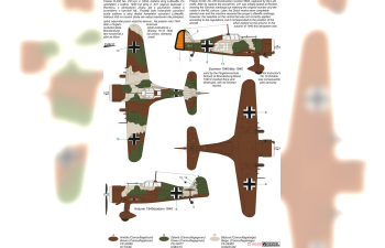 Сборная модель Fokker D.21 'Against Messerschmitts'