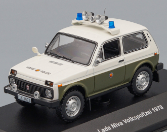 Волжский 2121 Нива Полиция ГДР / Волжский 2121 LADA Niva Volkspolizei (1978), white