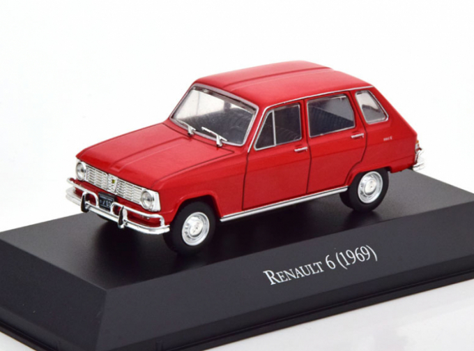 RENAULT 6 1969 Red