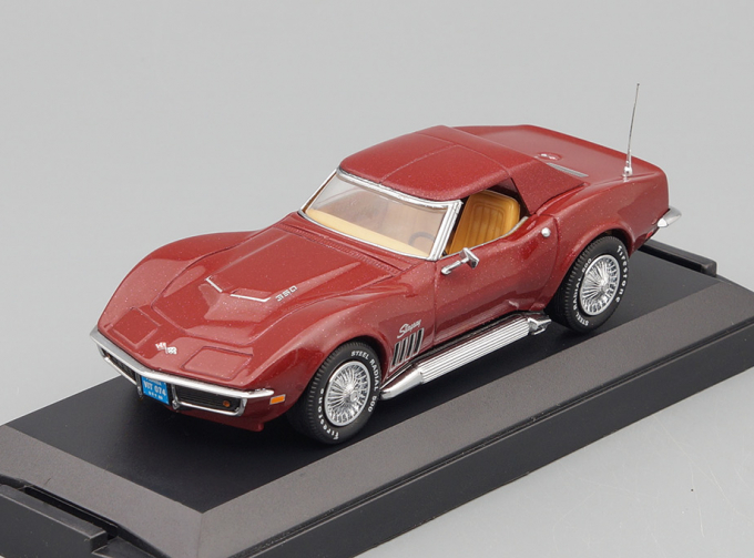 CHEVROLET Corvette Coupe C3 1969 Red Metallic