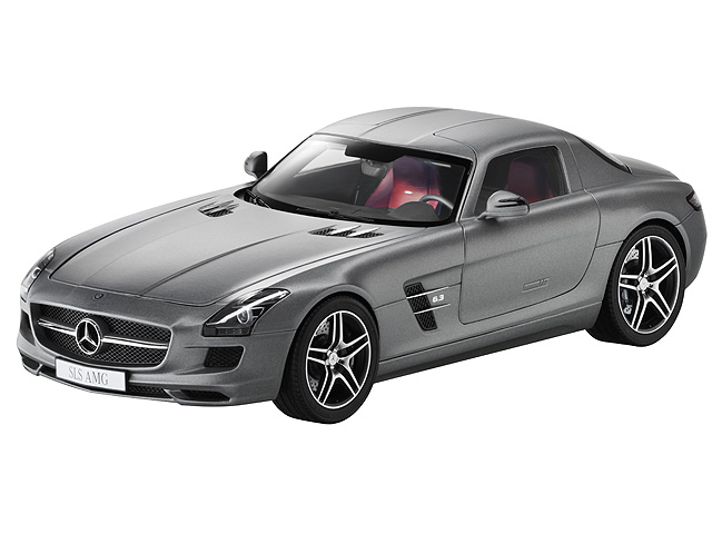 MERCEDES-BENZ SLS AMG C197 (2010), grey allanit