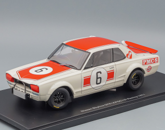 NISSAN Skyline GT-R #6 (KPGC-10) Racing 1971, white / red