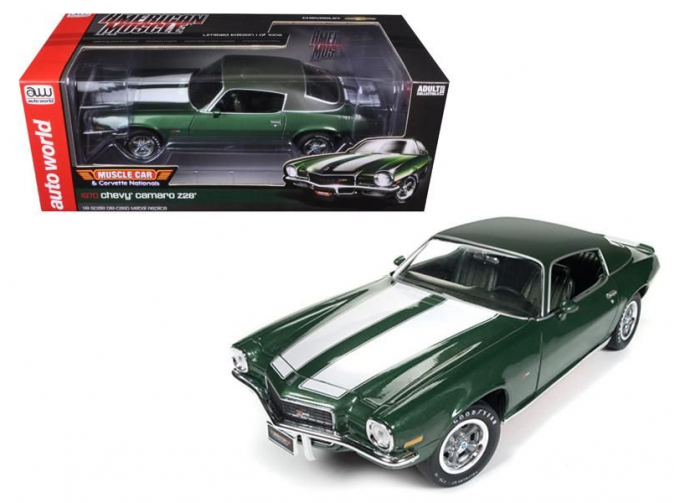 Chevrolet Camaro Z28 1970 зеленый