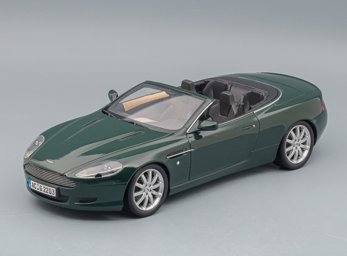 ASTON MARTIN DB9 Convertible, green