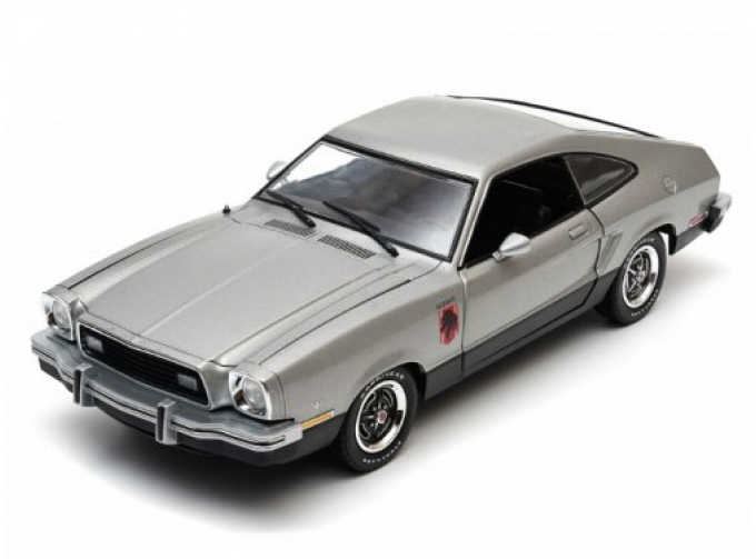 FORD Mustang II Stallion 1976, Silver/Black