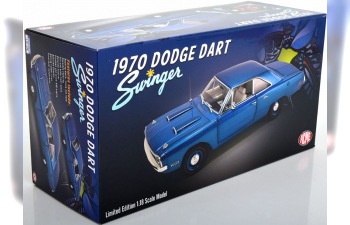 DODGE Dart Swinger (1970), blue metallic