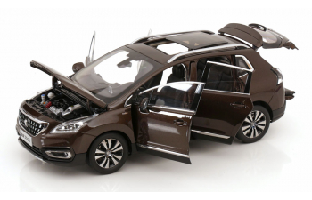 PEUGEOT 3008, brown metallic