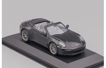 PORSCHE 992 Carrera 4 Cabriolet, black