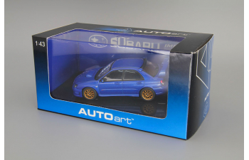 SUBARU Impreza WRX STI (2006), blue