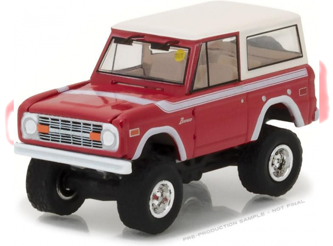 FORD Bronco 4x4 1975 Red/White